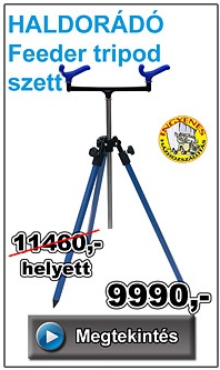 HALDORÁDÓ Feeder tripod szett