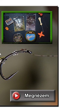 Videó ajánló: Bojlis végszerelékek, kötések a Haldorádó Carp Team-től 7. rész - Pop Up rig