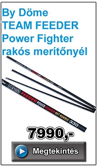 By Döme TEAM FEEDER Power Fighter rakós merítőnyél