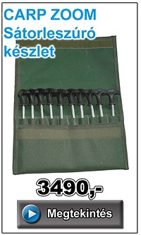CARP ZOOM Sátorleszúró készlet