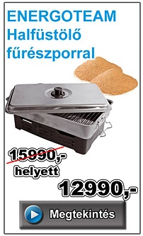 ENERGOTEAM Outdoor Halfüstölő ajándék fűrészporral