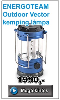 ENERGOTEAM Outdoor Vector kemping lámpa