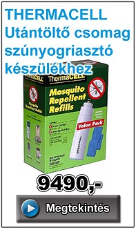 THERMACELL Utántöltő csomag szúnyogriasztó készülékhez
