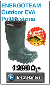 ENERGOTEAM Outdoor EVA Polar csizma 42 + Ajándék pontypárna