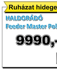 Ruházat hidegebb napokra: HALDORÁDÓ Feeder Master Polár kabát