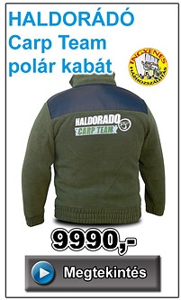 HALDORÁDÓ Carp Team polár kabát