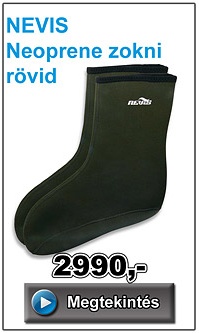 NEVIS Neoprene zokni rövid