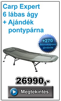 Carp Expert 6 lábas ágy + Ajándék pontypárna