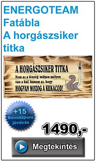 ENERGOTEAM Fatábla - A horgászsiker titka