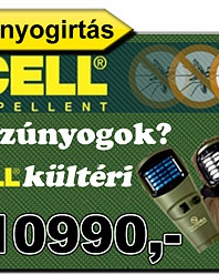 Elektromos szúnyogirtás: THERMACELL Szúnyogriasztó készülék