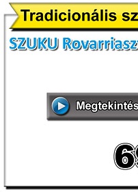 Tradicionális szúnyogriasztók:  SZUKU Rovarriasztó krém