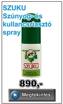 SZUKU Szúnyog- és kullancsriasztó spray