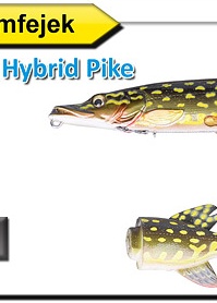 Gumihalak, ólomfejek: SAVAGE GEAR 3D Hybrid Pike