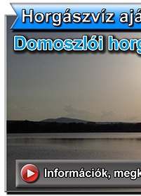 Horgászvíz ajánló: Domoszlói Horgásztó