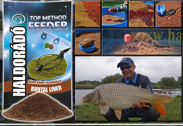 HALDORÁDÓ TOP Method Feeder - Brutal Liver
