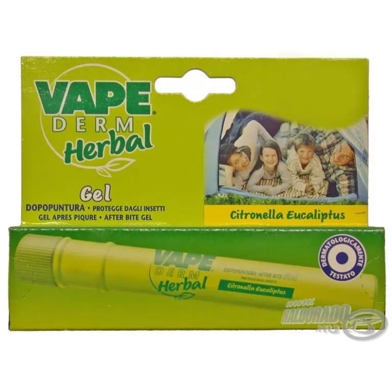 VAPE Derm Herbal csípés elleni gél Haldorádó áruház